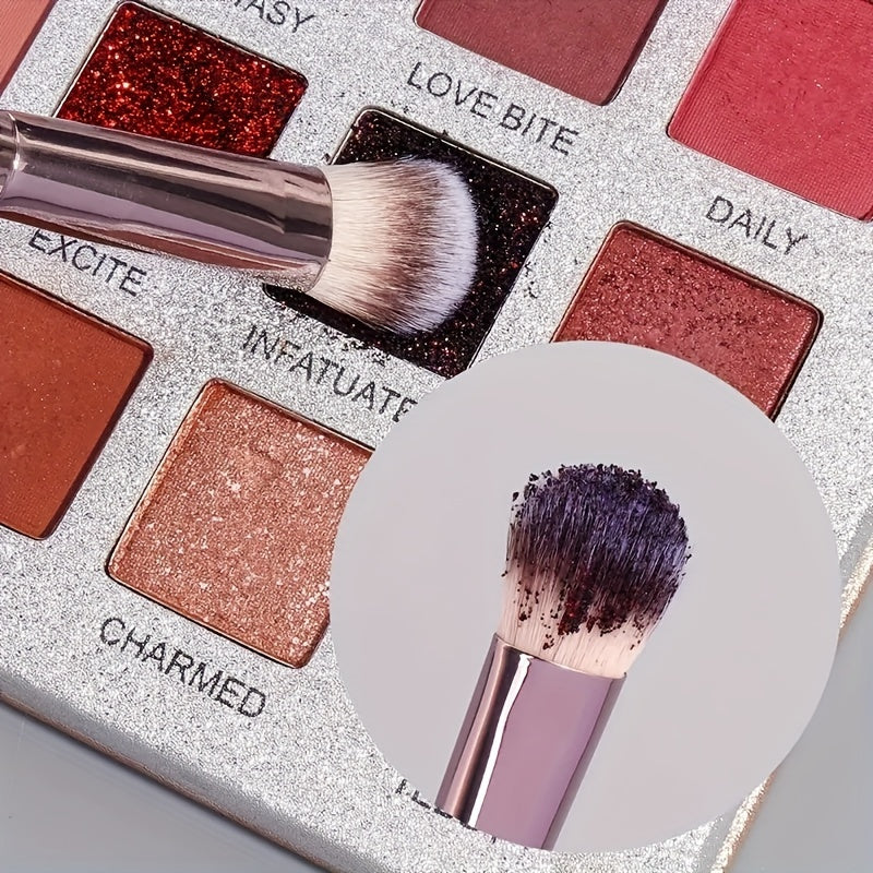 Valentine'S Day Gift Complete Function Makeup Brush Kit Premium Synthetic Eyeshadow Foundation Face Blending Blush Brush Concealer Eye Makeup Brush Set Ideal For Makeup Beginner Artist Holiday Gift Atmosphere Holidays Beauty